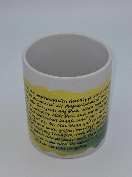 Diddl Sternzeichen Jungfrau Tasse
